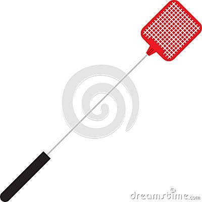 Fly swatter Vector Illustration