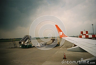 Fly to Taiwan with Thai Lion Air Editorial Stock Photo