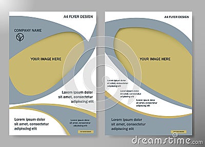 Flyer cover business brochure vector design, Leaflet advertising abstract background, Modern poster magazine layout template, An Stock Photo