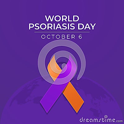 Flyers promoting World Psoriasis Day or other events can utilize World Psoriasis Day vector graphics. design of a flyer, a Vector Illustration
