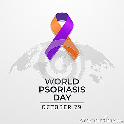 Flyers promoting World Psoriasis Day or other events can utilize World Psoriasis Day vector graphics. design of a flyer, a Vector Illustration