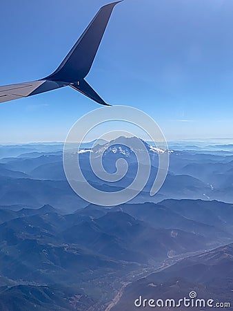 Flying over Reiner Stock Photo