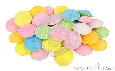 Flying Saucer Novelty Sweets Stock Photo