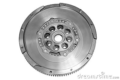 Flywheel car Stock Photo