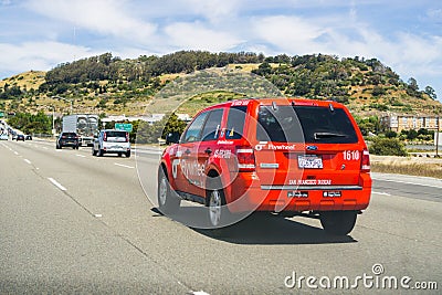 Flywheel Taxicab Editorial Stock Photo