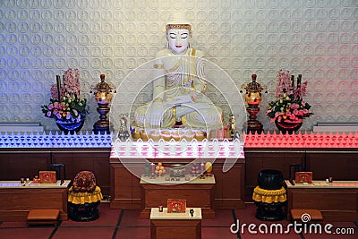 Faith and religion. Buddhism Stock Photo