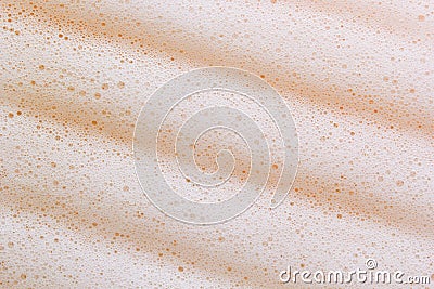 Foam lather texture background. White cleanser gel, shaving foam, shampoo bubbles Stock Photo