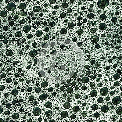 Foam on muddy water - seamless texture Stock Photo