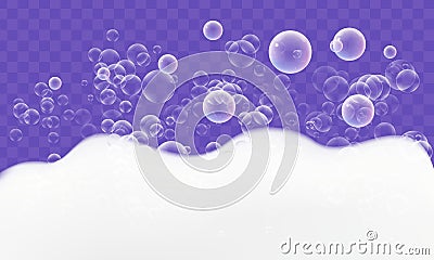 Foam realistic texture. Stock Photo