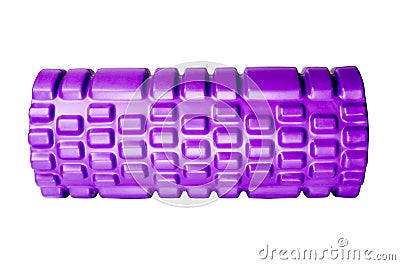 Foam roller Stock Photo