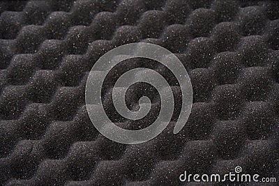 Foam sound protect wall texture. Audio recording background Stock Photo