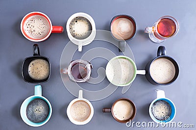 Foamy Caffeine For whole office Stock Photo