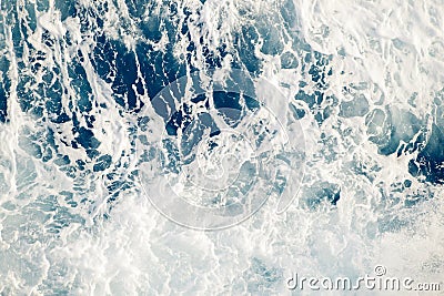 Foamy water background Stock Photo