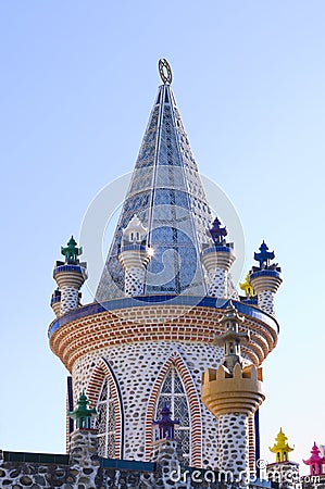 Foco Tonal Tower and Turrets Stock Photo