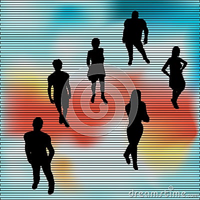 Focus Group Vector Illustration