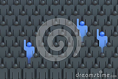 Focus group concept Stock Photo