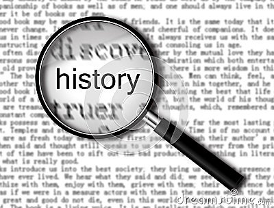 Focus On History Stock Photo