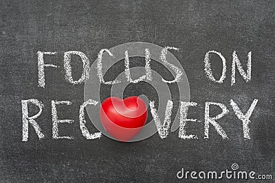 Focus on recovery Stock Photo