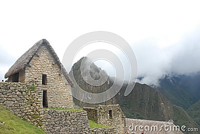 Fog in the Andes Stock Photo