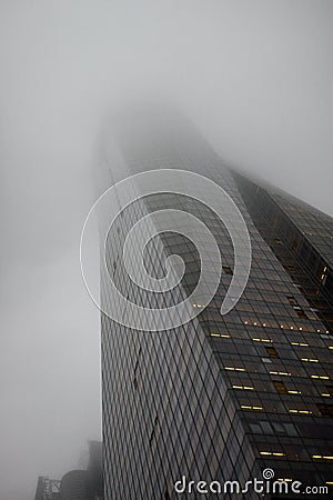 Fog Scraper Stock Photo