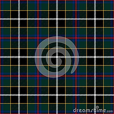 Cornish Hunting Modern Tartan Seamless Pattern Stock Photo