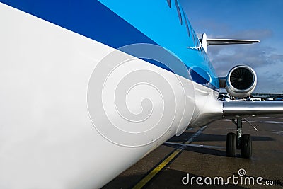 Fokker 70 Stock Photo