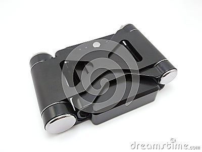 Foldable inclined stand powerbank charger Stock Photo