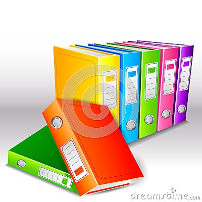 Folder File Vector Illustration
