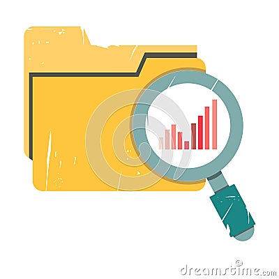 Folder icons Stock Photo