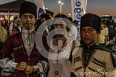 Folk Dance And Music Festival Editorial Stock Photo