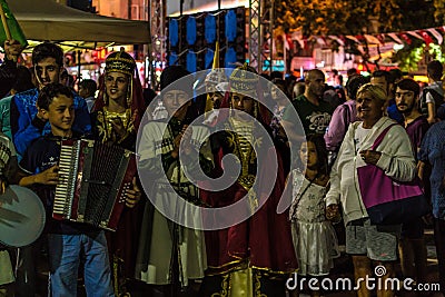 Folk Dance And Music Festival Editorial Stock Photo