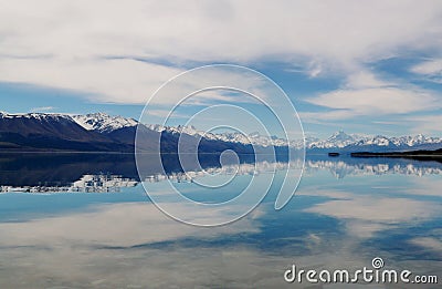 Folk stream, Newzealand Stock Photo