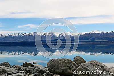 Folk stream, Newzealand Stock Photo