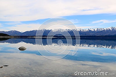 Folk stream, Newzealand Stock Photo