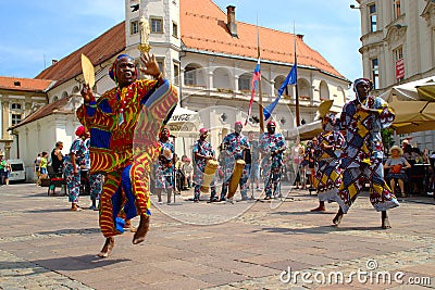 Folkart, Festival Lent, Maribor Editorial Stock Photo