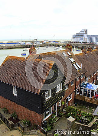 Folkestone Harbour England Editorial Stock Photo