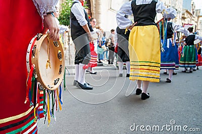 Folklore of Sicily Stock Photo