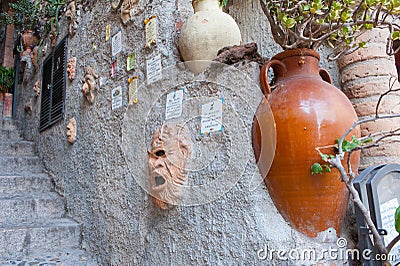 Folklore of Sicily Stock Photo