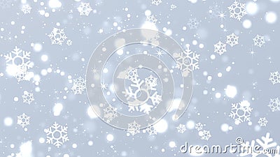 Hiver Neige Argent Paillettes Flocon de neige Noël Bannière Gelé Fête Décoration