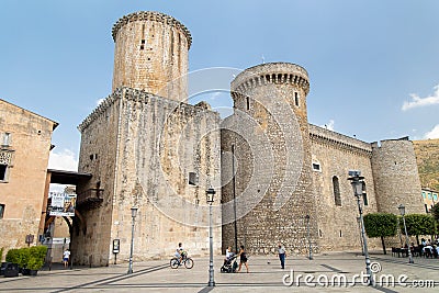 Baronial Caetani Castle Fondi Italy Editorial Stock Photo
