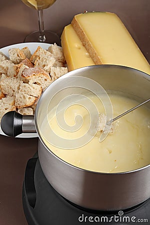 Fondue Stock Photo