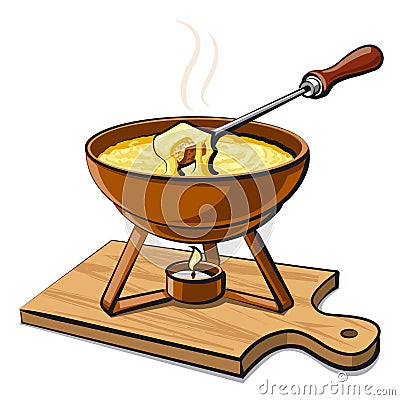 Fondue Stock Photo