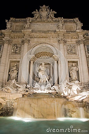 Fontana di Trevi Stock Photo