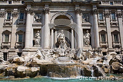 Fontana di Trevi, Rome, Italy Stock Photo