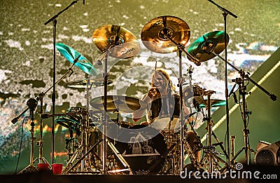 Foo Fighters in concert in New York Editorial Stock Photo