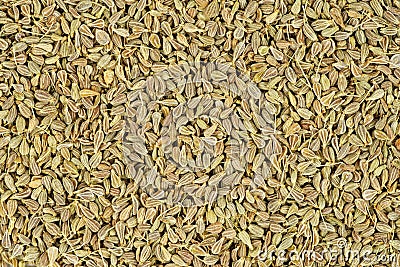 Food background: dried anise seeds Stock Photo