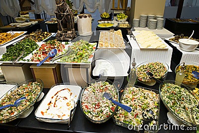 Food Buffet Stock Photo