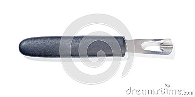Food carving tool: Channel knife Stock Photo