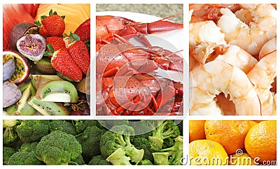 Food Catering Stock Photo