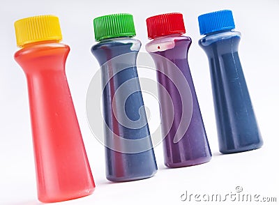 Food coloring Stock Photo